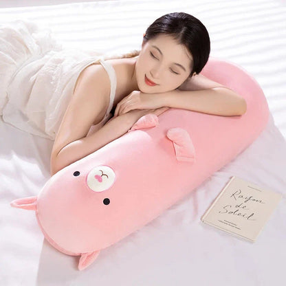 Long Snuggle Buddies Capybara Alpaca Pig Plushie