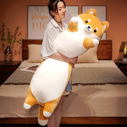 Long Snuggle Shiba Buddy Plushies