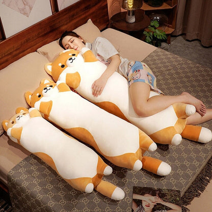 Long Snuggle Shiba Buddy Plushies
