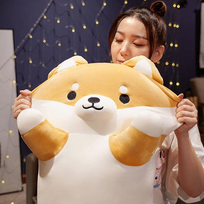Long Snuggle Shiba Buddy Plushies