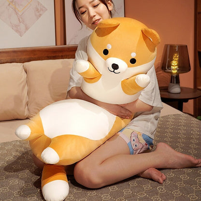 Long Snuggle Shiba Buddy Plushies