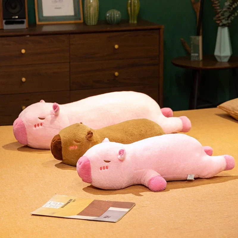 Long Snuggly Capybara Plushies