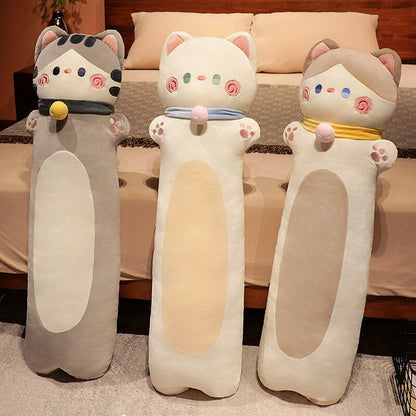 Long Snuggly Cat Plushies Collection