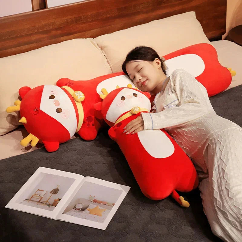 Long Snuggly Cute Dragon Plushies