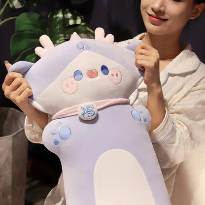 Long Snuggly Cute Dragon Plushies