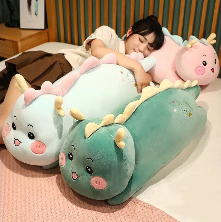 Long Snuggly Dragon Plushies