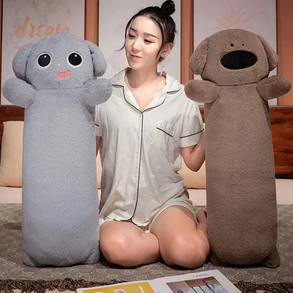 Long Snuggly Fluffy Dog Plushies Collection