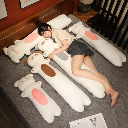 Long Snuggly Fluffy Dog Plushies