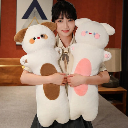 Long Snuggly Fluffy Dog Plushies