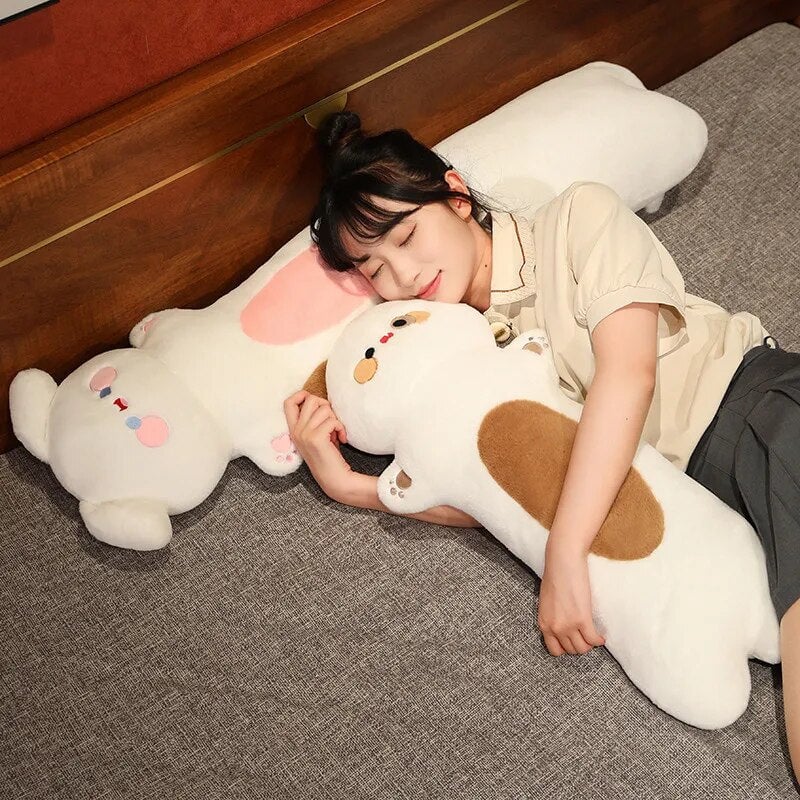 Long Snuggly Fluffy Dog Plushies