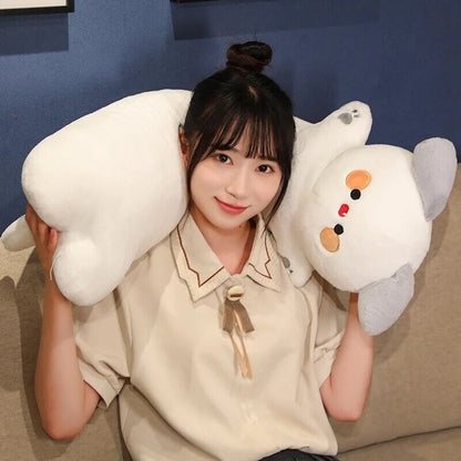 Long Snuggly Fluffy Dog Plushies