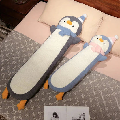 Long Snuggly Fluffy Penguin Plushies