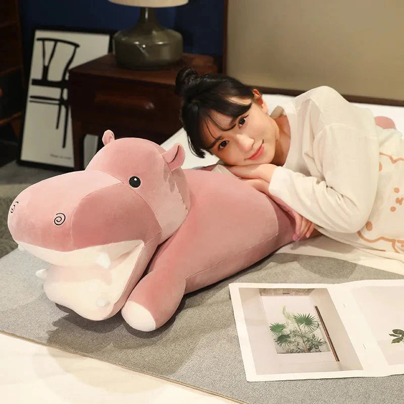Long Snuggly Hippo Plushies