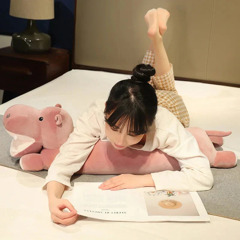 Long Snuggly Hippo Plushies