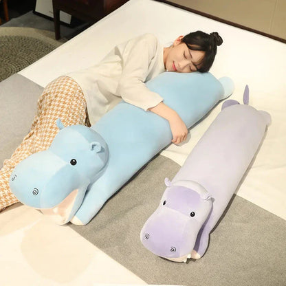 Long Snuggly Hippo Plushies