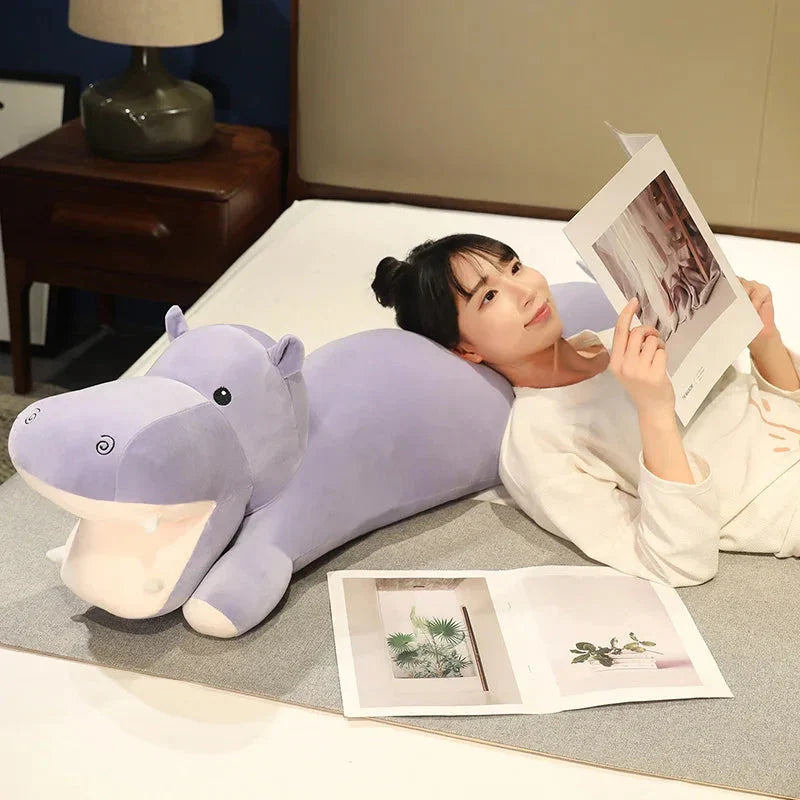 Long Snuggly Hippo Plushies