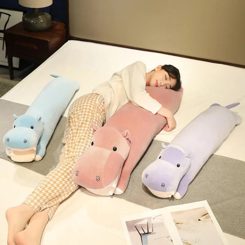 Long Snuggly Hippo Plushies