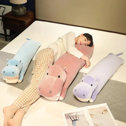 Long Snuggly Hippo Plushies