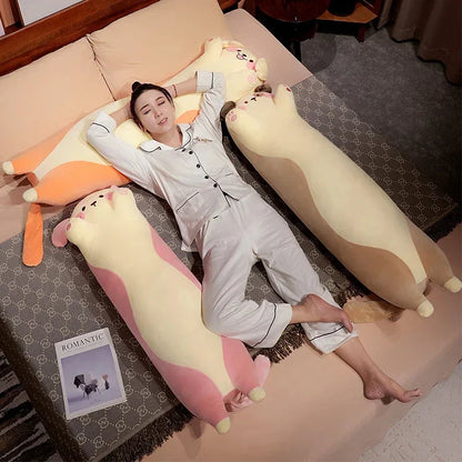 Long Snuggly Kawaii Dog Plushies