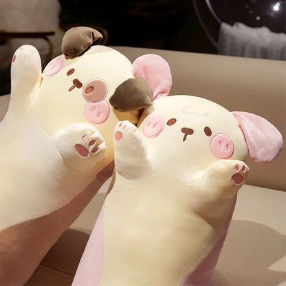 Long Snuggly Kawaii Dog Plushies