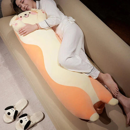 Long Snuggly Kawaii Dog Plushies