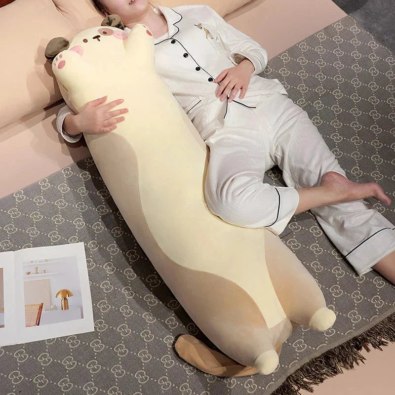 Long Snuggly Kawaii Dog Plushies