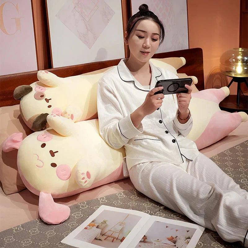 Long Snuggly Kawaii Dog Plushies