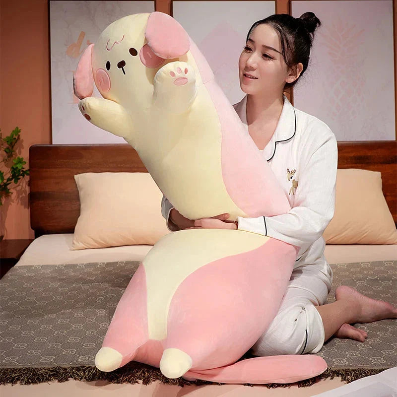 Long Snuggly Kawaii Dog Plushies