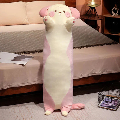 Long Snuggly Kawaii Dog Plushies