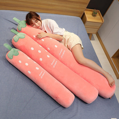 Long Snuggly Kawaii Fruit Plushie Collection