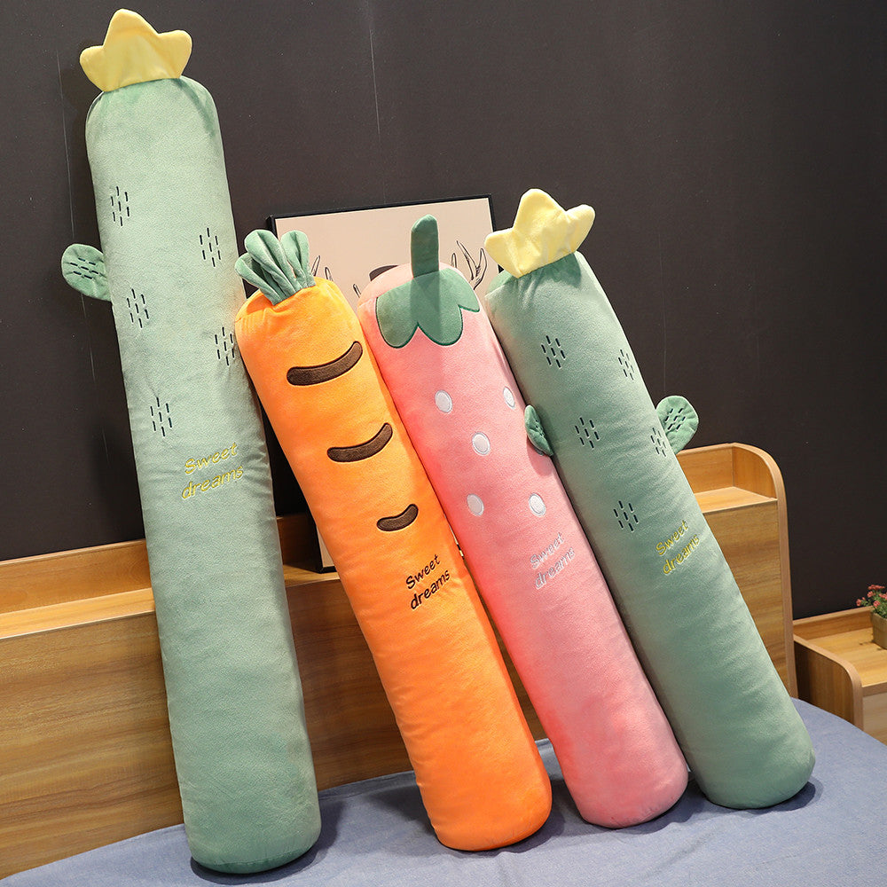 Long Snuggly Kawaii Fruit Plushie Collection