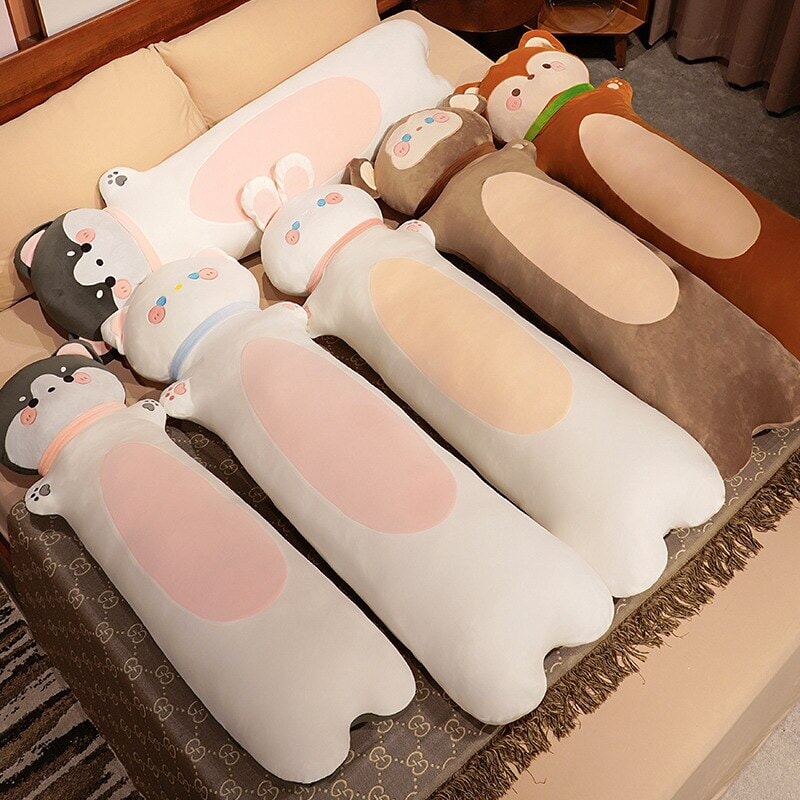 Long Snuggly Monkey Dog Deer Bunny Cat Buddy Plushies