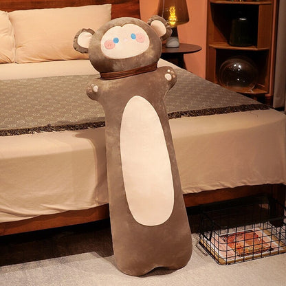 Long Snuggly Monkey Dog Deer Bunny Cat Buddy Plushies