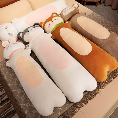 Long Snuggly Monkey Dog Deer Bunny Cat Buddy Plushies