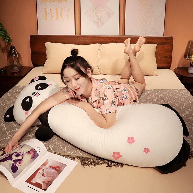 Long Snuggly Panda Plushies