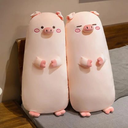 Long Snuggly Pig Plushies