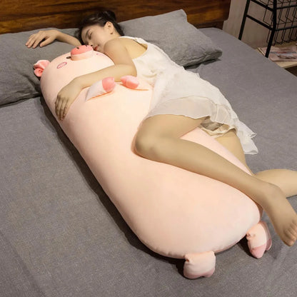 Long Snuggly Pig Plushies