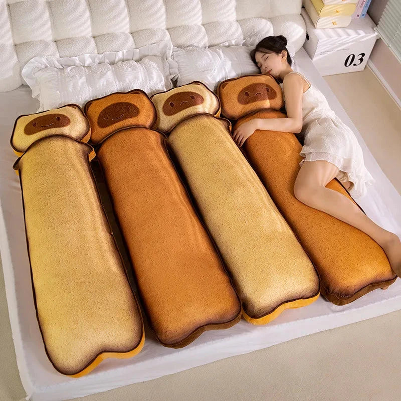 Long Snuggly Toasted Cat Plushies