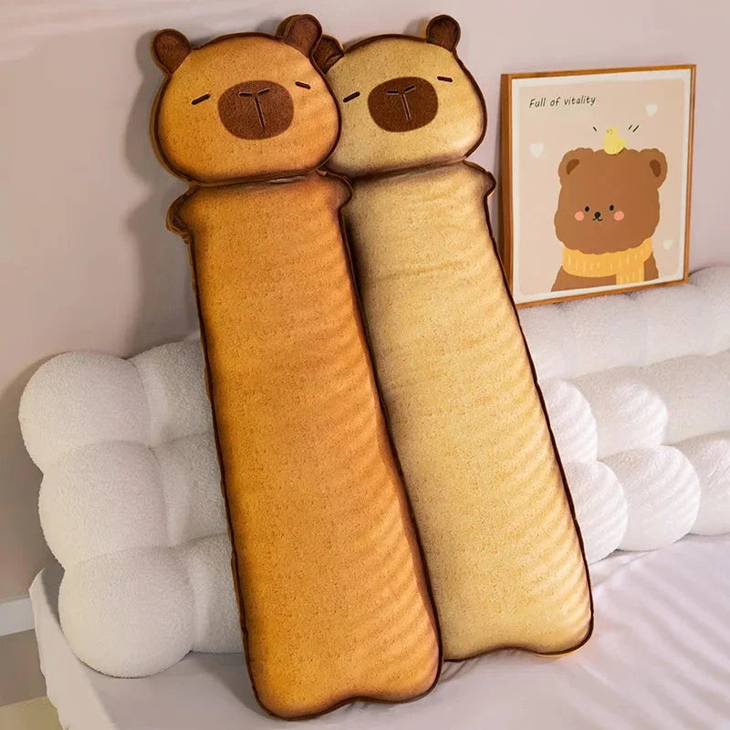 Long Snuggly Toasted Cat Plushies