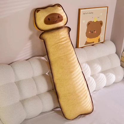 Long Snuggly Toasted Cat Plushies