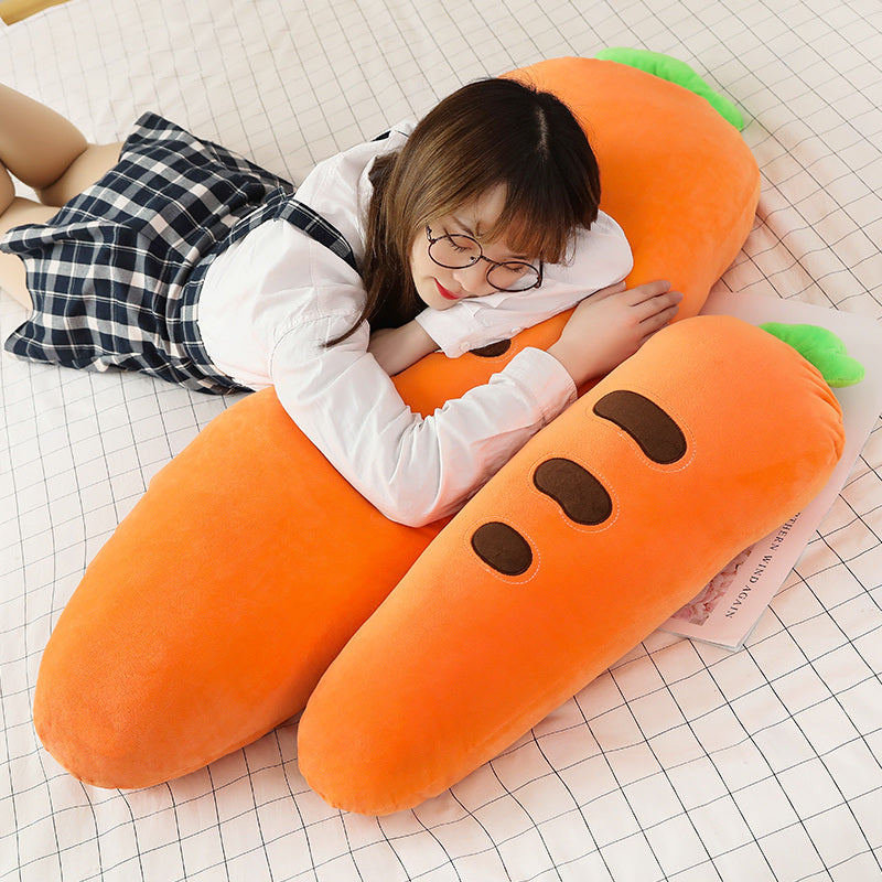 Long Snuggly Vegetables Fruits Plushie Collection