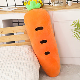 Long Snuggly Vegetables Fruits Plushie Collection