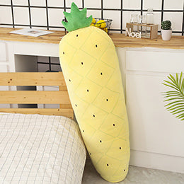Long Snuggly Vegetables Fruits Plushie Collection
