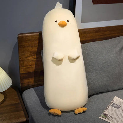 Long Snuggly Yellow Duck Plushie