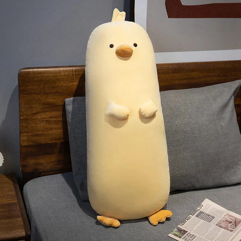 Long Snuggly Yellow Duck Plushie