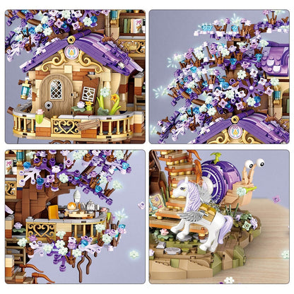Fantasy Magical Tree House Nano Building Set