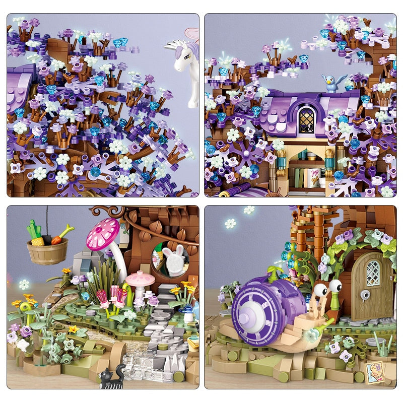 Fantasy Magical Tree House Nano Building Set