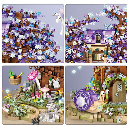 Fantasy Magical Tree House Nano Building Set