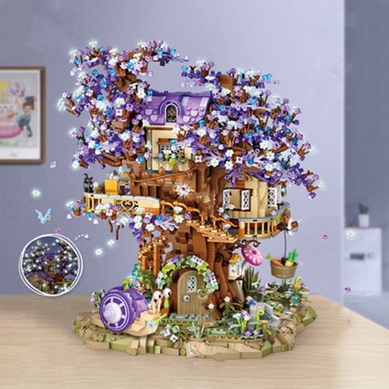 Fantasy Magical Tree House Nano Building Set