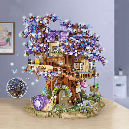 Fantasy Magical Tree House Nano Building Set